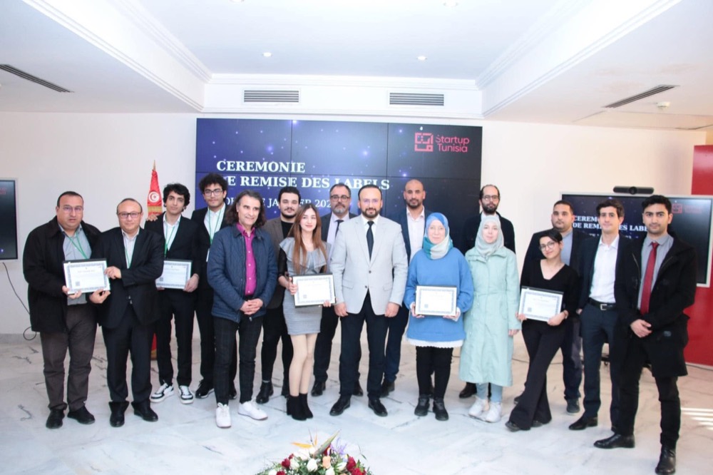 Startup Act label ceremony, Startup Tunisia, January 2023
